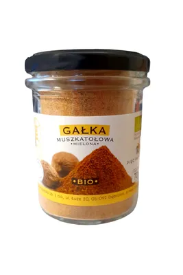 Zdjęcie produktu dla GAŁKA MUSZKATOŁOWA MIELONA BEZGLUTENOWA70 g - PIĘĆ PRZEMIAN