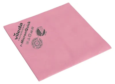 Produktbild von Vileda r-MicronQuick Microfasertuch - 5 Tücher - rot - B09542ZP6H | Packung (5 Stück)