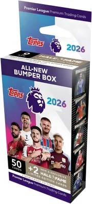 Produktbild von Premier League 2025/26 Trading Cards Bumber Box