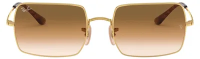 Obrázek produktu pro Ray-Ban RECTANGLE 1969, Dospělý, Uni, Obdélníkový, Zlato, Nepolarizovaná skla, Kov