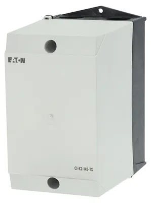 Image de Eaton Boîtier vide pour montage sur rail (L x H x P) 100 x 160 x 145 mm Gris clair (RAL 7035), noir (RAL 9005) CI-K (206883)