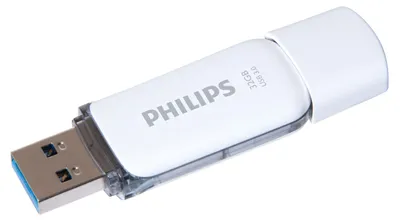 Produktbild von Philips USB-Stick 32GB Snow, USB 3.0, Farbe: Grau