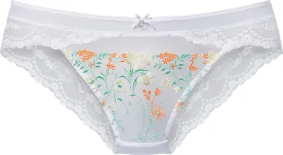 Produktbild von LASCANA Slip weiß-neon Größe 44/46