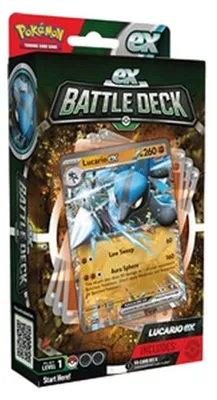 Zdjęcie produktu dla Pokemon Lucario ex Battle Deck