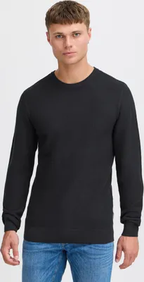 Produktbild von Blend BHMgoar Herren Strickpullover Pullover mit Rundhals Rippbündchen 100% Baumwolle Regular fit