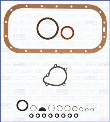 Produktbild von AJUSA 54065400 Dichtungssatz Kurbelgehäuse für VOLVO 940 II Kombi (945) 940 Kombi (945) 740 Kombi (745) 740 (744) 940 (944)