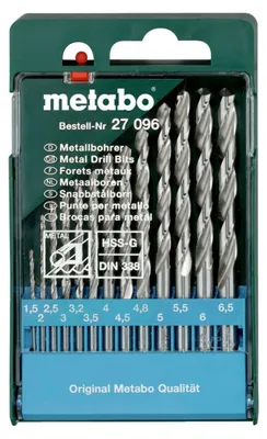 Produktbild von Metabo HSS-G-Bohrerkassette 13-teilig