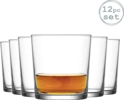 Produktbild von LAV Bodega Double Old Fashioned Tumbler Gläser - 345ml - Packung mit 12