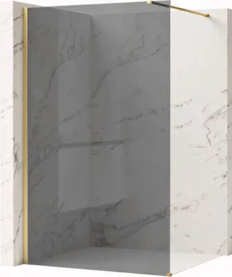 Obrázek produktu pro Sprchová stěna Walk-In REA Flexi 90 Brush Gold