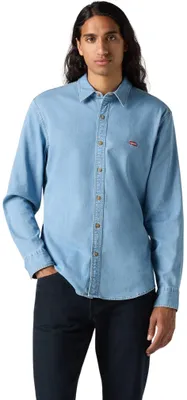 Produktbild von Levi's Herren Hemd Battery Housemark mit Logo, Slim Fit, Blau (Osborne Light Was