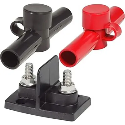 Image de Blue Sea Systems Isolateur de connecteur Dual Powerpost Noir Noir One Size