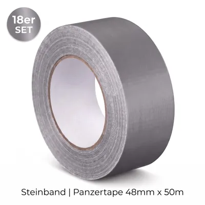 Produktbild von Profitape Steinband Panzertape 48 mm x 50 m – extra starkes Gewebeband, KI-generiertes Bild
