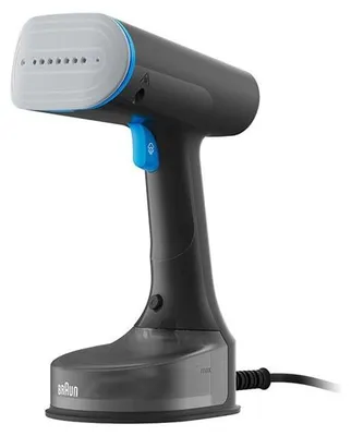 Produktbild von Braun QuickStyle 5 GS 5031, Tragbare Dampfbürste, 0,15 l, 0,75 min, Schwarz, Blau, Tasten, Handschalter
