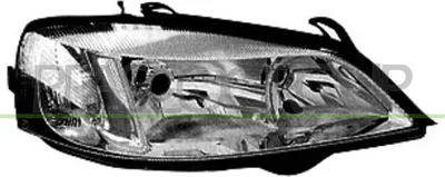 Produktbild von PRASCO Scheinwerfer Hauptscheinwerfer Rechts für OPEL Astra G CC (T98) OP0174825