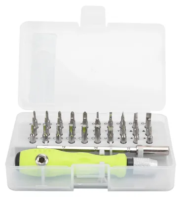 Produktbild von 32-in-1-Multifunktions-Schraubendreher-Set, Handwerkzeug, Brille, Telefon-Reparatur-Set