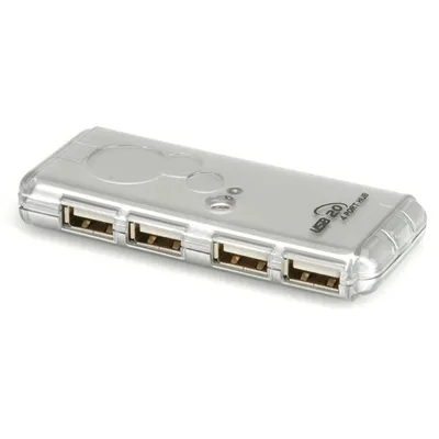 Image de VALUE Hub USB 2.0 pour ordinateur portable, 4 ports, sans adaptateur secteur