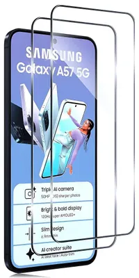 Produktbild von 2X Schutzglas für Samsung Galaxy A57 5G Display Panzerglas Hartglas Full Screen 9H