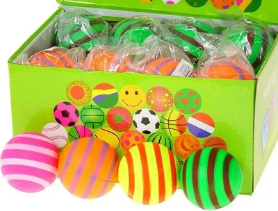 Produktbild von Hartschaumball 6,3 cm MIX – ADAR