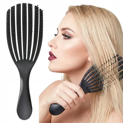 Obrázek produktu pro Althair LuxuryBlack Kartáč na vlasy masážní profilovaný
