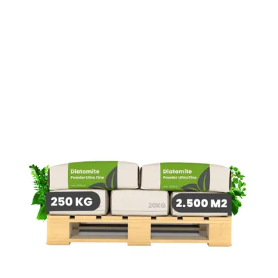 Obrázok produktu pre Diatomaceous Earth – 100% čistý – Ultra jemný prášok (25 tašky = 250 kg)