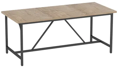 Produktbild von Esstisch für 6-8 Personen, Holzoptik, 180 x 80 x 75,5 cm