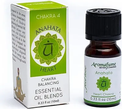 Image de Mélange d'huiles essentielles Anahata Chakra Aromafume - paquet de 3 pièces - 10 ml