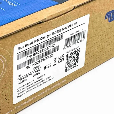 Produktbild von Ladegerät Blue Smart IP22 12V 30A 230V Batterie Ladegerät Boot Yacht Victron