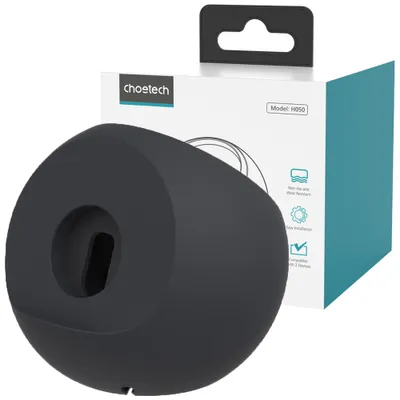 Zdjęcie produktu dla Uchwyt na adowark indukcyjn MagSafe do iPhone i adowark do Apple Watch podstawka stojak na telefon Choetech czarny