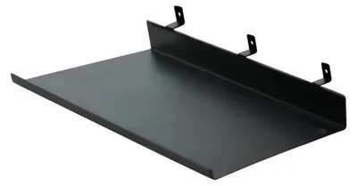 Produktbild von Wandregal Metall Schwarz 40x15cm Montage ohne Bohren