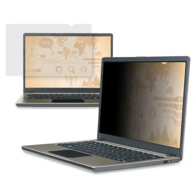 Produktbild von 3M 7100210583, Notebook, Rahmenloser Display-Privatsphärenfilter, Schwarz, Anti-Glanz, 16:10, Breitbild