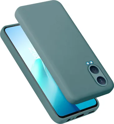 Produktbild von Cadorabo Hülle für OnePlus Nord CE4 Lite Hülle Silikon Handyhülle Case aus flüssigem Silikon, Kratzfeste und stoßfeste Schutzhülle für OnePlus Nord CE4 Lite