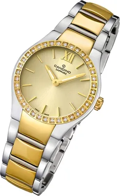 Produktbild von Candino Armbanduhr Damen C4538/2 Luxus Quarzwerk Edelstahl Uhr silber UC4538/2