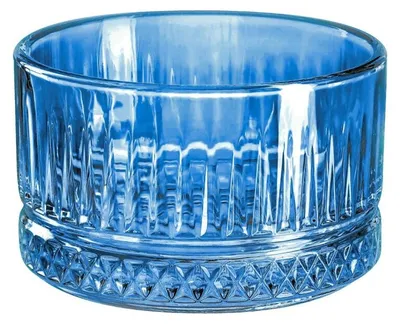Produktbild von Elysia 4 Tlg. Set Snackschale aus Glas in Blau Servierschale Snackschale Rund