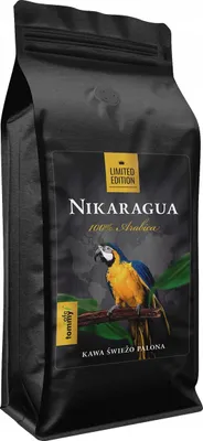 Produktbild von Kaffeebohnen 1 kg 100 % Arabica Frisch geröstet Nicaragua Crema