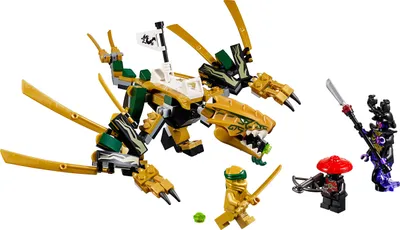 Produktbild von LEGO® NINJAGO Goldener Drache, 70666