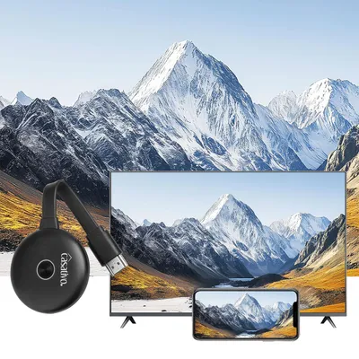 Produktbild von WLAN HDMI 4K Streaming-Empfänger Dongle, Drahtloser SmartMedia Player, AirPlay, DLNA, Miracast, iOS, MacOS, Airplay, Android, für TV, Monitor, Beamer