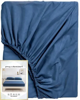 Produktbild von JadorDecor Premium Spannbettlaken mit Gummizug 160x200cm Weich