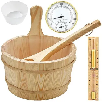 Produktbild von Sauna-Eimer-Set (4 Liter)