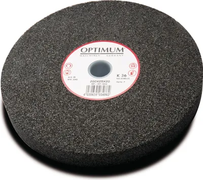 Immagine prodotto di Disco abrasivo Optimum in corindone normale Ø 250 x 30 Ø 25 mm, grana 80, durezza M, 3098135