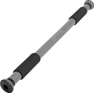 Produktbild von SPORTINATOR Klimmzugstange für Türrahmen 60-102 cm – Stabil, kein Bohren, bis 150 kg belastbar, rutschfeste Griffe, für Oberkörper grau | STR-113