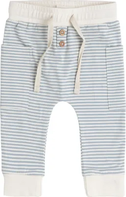 Produktbild von Baby's Only Hose Stripe - Nordic Blue - 74 - 95% Baumwolle/5% Elasthan