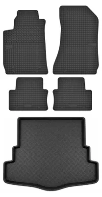 Immagine prodotto di Tappetini gomma SolidTread + bagagliaio per Alfa Romeo 159 2006-2011 5 pezzi