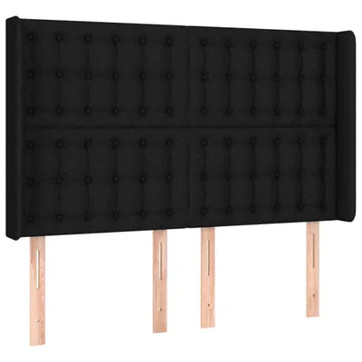 Produktbild von VidaXL 3120014, Schwarz, Polyester, Holz, 1470 mm, 118 cm, 128 cm, 160 mm