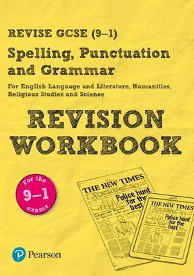 Productafbeelding van Pearson REVISE GCSE Spelling, Punctuation and Grammar: For 2025 and 2026 assessments and exams : Course companion