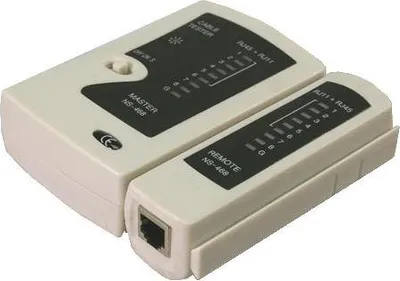 Produktbild von Netzwerktester, RJ11 RJ12 RJ45 ISDN Leitungstester, Cat5 Cat6 Kabeltester