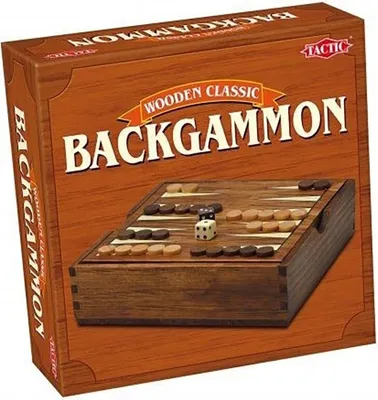 Produktbild von Tactic Backgammon, Brettspiel, Strategie, 7 Jahr(e)