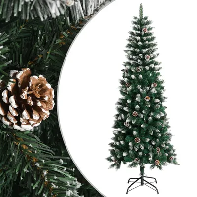 Obrázek produktu pro Umělý vánoční stromek se stojanem zelený 210 cm PVC
