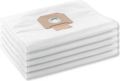 Produktbild von 5 Original Kärcher Vlies-Staubsaugerbeutel für NT 55/1 Tact Te Filtertüten