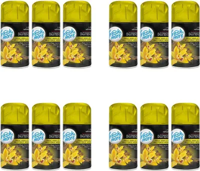 Produktbild von Fresh & More Lufterfrischer Nachfüller (12er Pack) Magic Vanille & Wood, 250ml