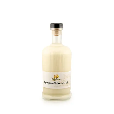 Produktbild von Main-Feines | Marzipan Sahne Likör cremiger Sahnelikör 16% Vol. 500ml